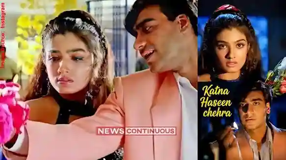 Kumar Sanu Dilwale Song ૩૨ વર્ષ પહેલાં કુમાર સાનુએ અજય દેવગન માટે ગાયું હતું કલ્ટ રોમેન્ટિક સોંગ ‘કિતના હસીન ચહેરા’ આજે પણ પ્રેમીઓ માટે લવ એન્થમ!