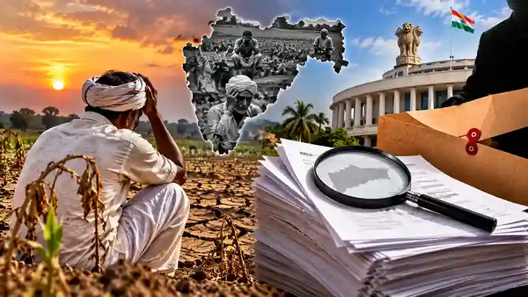 Maharashtra Farmer Suicides RTI Data  મહારાષ્ટ્રમાં ૫૪ મહિનામાં ૧૩,૯૨૮ ખેડૂતોની આત્મહત્યા, છતાં સરકારે છુપાવ્યા જિલ્લાવાર આંકડા