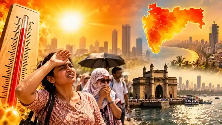 Maharashtra Heatwave Warning હવામાન વિભાગે મહારાષ્ટ્ર માટે ચોમાસા પછીની પ્રથમ 'હીટવેવ'ની ચેતવણી જારી કરી મુંબઈ અને રાયગઢમાં કાળઝાળ ગરમીની આગાહી