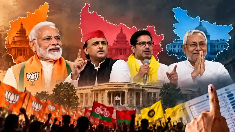 MLC Election Results દક્ષિણમાં ભાજપનો વિજય રથ, યુપીબિહારમાં વિપક્ષનો સપાટો!" ૪ રાજ્યોના MLC પરિણામોએ પલટી નાખ્યું દેશનું રાજકારણ