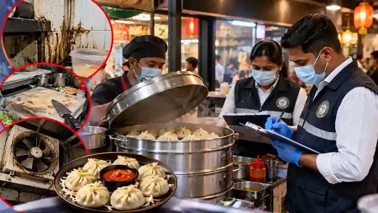 Mumbai Eateries FDA Action મુંબઈમાં સેલિબ્રિટીફેવરિટ 'સૂરજ લામા મોમોઝ' સહિત 8 ફૂડ આઉટલેટ્સ સામે એફડીએની મોટી કાર્યવાહી લાયસન્સ રદ