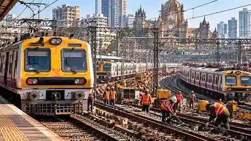 Mumbai Local Mega Block રવિવારે સેન્ટ્રલ અને ટ્રાન્સહાર્બર લાઇન પર મેગાબ્લોક લોકલ ટ્રેન સેવાઓ પ્રભાવિત થશે, પશ્ચિમ રેલવેમાં રાહત