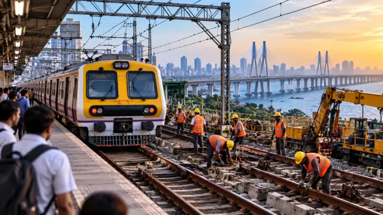 Mumbai Local Train Mega Block  રવિવારે ઘરની બહાર નીકળતાં પહેલાં ચેક કરી લો ટાઈમટેબલ! હાર્બર અને ટ્રાન્સહાર્બર લાઈન પર મેગા બ્લોક જાણો કયા રૂટ બંધ રહેશે