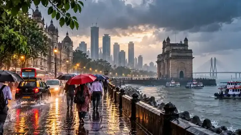 Mumbai Rain  'ઓક્ટોબર હીટ' અને પ્રદૂષણ વચ્ચે માવઠું મુંબઈ અને પશ્ચિમપૂર્વીય ઉપનગરોમાં ઝરમર વરસાદ વાતાવરણમાં પ્રસરી ઠંડક...