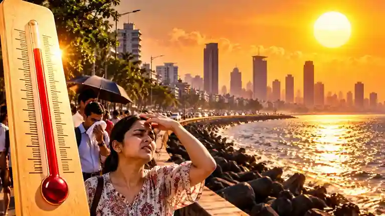 Mumbai Weather Update   મુંબઈ ભઠ્ઠીની જેમ તપ્યું! 'ઓક્ટોબર હીટ'થી લોકો પરસેવે રેબઝેબ જાણો ક્યાં સુધી સહન કરવો પડશે બફારો