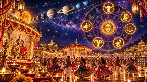 Navratri Rare Astrological Conjunction મા અંબા વરસાવશે અપરંપાર કૃપા! નવરાત્રિ પર ૧૦૦ વર્ષ બાદ બની રહ્યો છે આ સંયોગ ૭ રાશિઓની કિસ્મત સોના જેવી ચમકશે