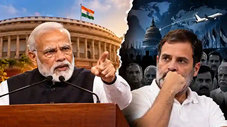 PM Modi Attack On Rahul Gandhi ‘રાહુલ ગાંધી કોંગ્રેસનું ફેલ્ડ પ્રોડક્ટ’ પીએમ મોદીનો વિપક્ષ પર આકરો કટાક્ષ, કહ્યું ‘વિદેશ જઈને ભારતની છબી ખરડવાનું કામ કરે છે!’