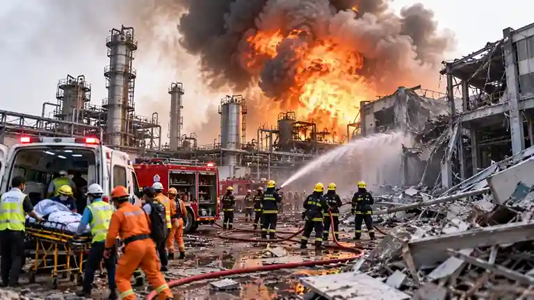 Pharma Company Blast ગુજરાતના ભરૂચમાં ફાર્મા કંપનીમાં ભીષણ બ્લાસ્ટ ૧૫ કિમી દૂર સુધી સંભળાયો પ્રચંડ ધડાકો, ૫ કામદારોના મોત અને અનેક ગંભીર