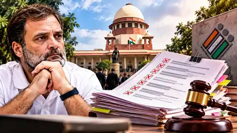 Rahul Gandhi SC Petition Defects  મોટા વકીલોની ફોજ છતાં આ કેવો છબરડો? રાહુલ ગાંધીની અરજીમાં ૧૪ ખામીઓ; વિપક્ષ સવાલોના ઘેરામાં