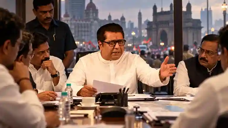 Raj Thackeray Emergency Meeting MNS રાજ ઠાકરેએ બોલાવી ઈમર્જન્સી બેઠક શિવાજી પાર્કમાં 'ટ્રેલર' દેખાયા બાદ મનસે આક્રમક, 'જે કરવું હોય તે કરો'ના એલાન વચ્ચે મુંબઈમાં શું થશે?