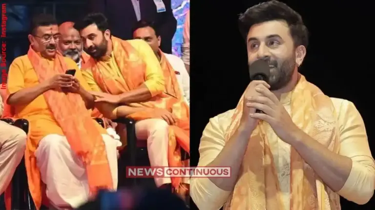 Ranbir Kapoor Apologises   લાખોની ભીડ સામે રણબીર કપૂરની જીભ લપસી, કહ્યું  સચ્ચાઈ અને ભલાઈનો અંત આવશે... ટ્રોલ થતા રામાયણનાં 'રામે' માગી માફી!