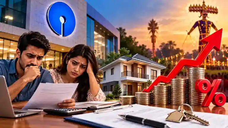 SBI Home Loan Interest Rate Hike  તહેવારોની ખુશીઓ વચ્ચે મોટો આંચકો! SBI ની હોમ લોન થઈ મોંઘી જાણો તમારા માસિક EMI પર દર મહિને કેટલો બોજ વધશે?