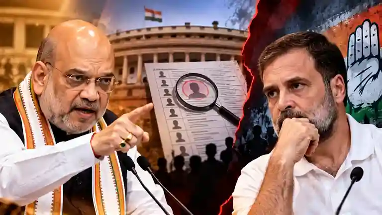 SIR Dispute Amit Shah ચૂંટણી હાર્યા પછી પંચ પર દોષનો ટોપલો ઢોળવાનું બંધ કરો! રાહુલ ગાંધીને અમિત શાહની સલાહ 'જનતાનો વિશ્વાસ જીતો..'