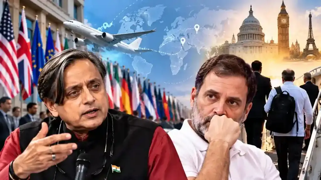 Shashi Tharoor Rahul Gandhi Foreign Visit 'હું કોઈ ટ્રાવેલ એજન્ટ નથી', રાહુલ ગાંધીના વિદેશ પ્રવાસ અંગેના સવાલ પર શશિ થરૂરનો સણસણતો જવાબ