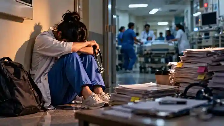 Sion Hospital Doctor Suicide જીવલેણ વર્કકલ્ચર! સાયન હોસ્પિટલના સર્જરી રેસિડેન્ટ ડૉ. ની આત્મહત્યા; હોસ્ટેલના બાથરૂમમાંથી મળ્યો મૃતદેહ