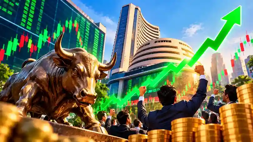 Stock Market Surge Today શેરબજારમાં તોફાની તેજી સેન્સેક્સમાં ૬૦૦ અને નિફ્ટીમાં ૧૭૫ પોઈન્ટથી વધુનો ઉછાળો, રોકાણકારોની સંપત્તિમાં ₹૩ લાખ કરોડનો વધારો