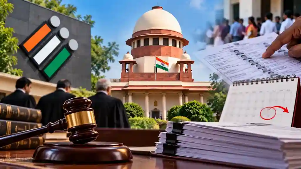 Supreme Court Defers Hearing  SIR અંગે ચૂંટણી પંચના નિર્ણયોને પડકારતી અરજીઓ પર સુપ્રીમ કોર્ટમાં સુનાવણી ટળી