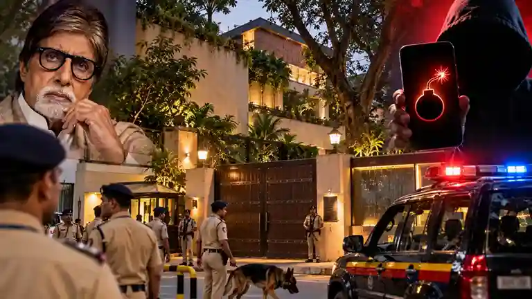 Amitabh Bachchan Jalsa Threat  અમિતાભ બચ્ચનના જુહુ સ્થિત 'જલસા' બંગલાને ગ્રેનેડથી ઉડાવી દેવાની ધમકી મળતાં મુંબઈ પોલીસ એલર્ટ; સુરક્ષામાં મોટો વધારો