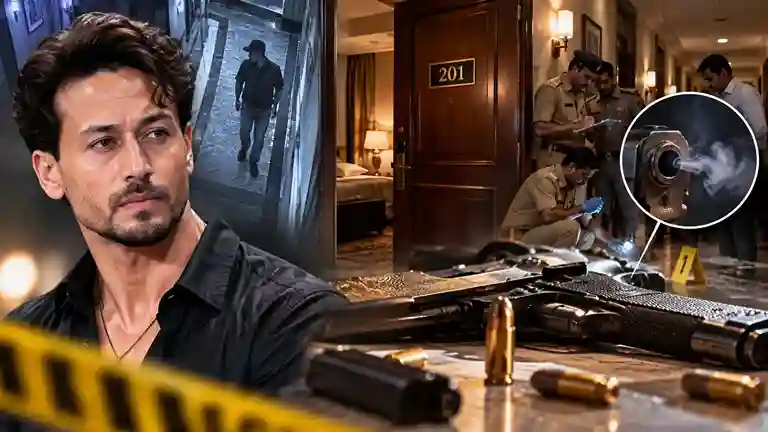 Tiger Shroff Firing Investigation   ટાર્ગેટ ફિક્સ હતો, પણ પિસ્તોલે દગો દીધો! એક મિસફાયરે ખોલી દીધો આખો કાંડ; હોટેલ રૂમ ૨૦૧ માં કરાયું હતું હથિયારનું ટેસ્ટિંગ