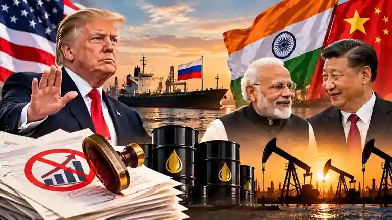 Trump waives US sanctions ભારત, ચીન સહિતના દેશો પરથી ૧૦૦% ટેરિફની ઘાત ટળી ડોનાલ્ડ ટ્રમ્પે રશિયા પાસેથી ક્રૂડ ઓઈલ ખરીદી માટે આપી મોટી છૂટ