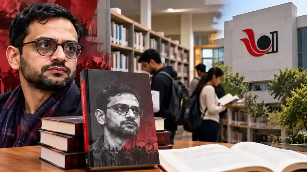 Umar Khalid Book Controversy Pune કેન્દ્ર સરકારની લાઈબ્રેરીમાં ઉમર ખાલિદનું પુસ્તક IISER પુણેમાં વિવાદ વકરતાં પુસ્તક હટાવાયું!