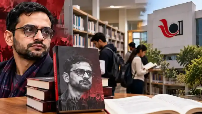 Umar Khalid Book Controversy Pune  કેન્દ્ર સરકારની લાઈબ્રેરીમાં ઉમર ખાલિદનું પુસ્તક IISER પુણેમાં વિવાદ વકરતાં પુસ્તક હટાવાયું!