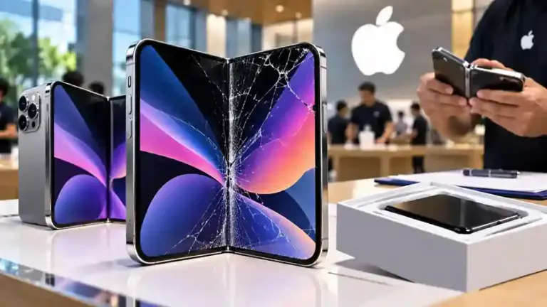 iPhone Duo Screen Crack Issue   લાખો રૂપિયા ખર્ચ્યા છતાં આઈફોન ડ્યુઓની સ્ક્રીનમાં તિરાડો પડી ગઈ! એપલના નવા ડિવાઇસમાં શું થઈ ગઈ મોટી ભૂલ? જાણો સંપૂર્ણ વિગત